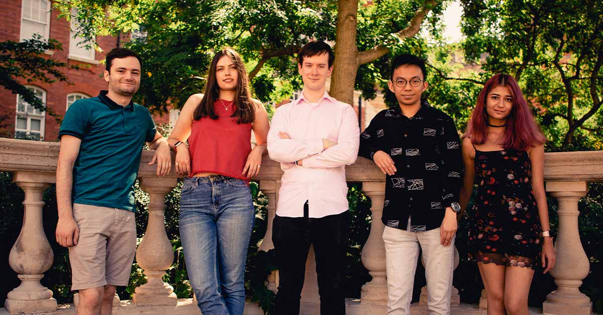 A photograph of your Sabbatical Officers standing near the Royal Albert Hall