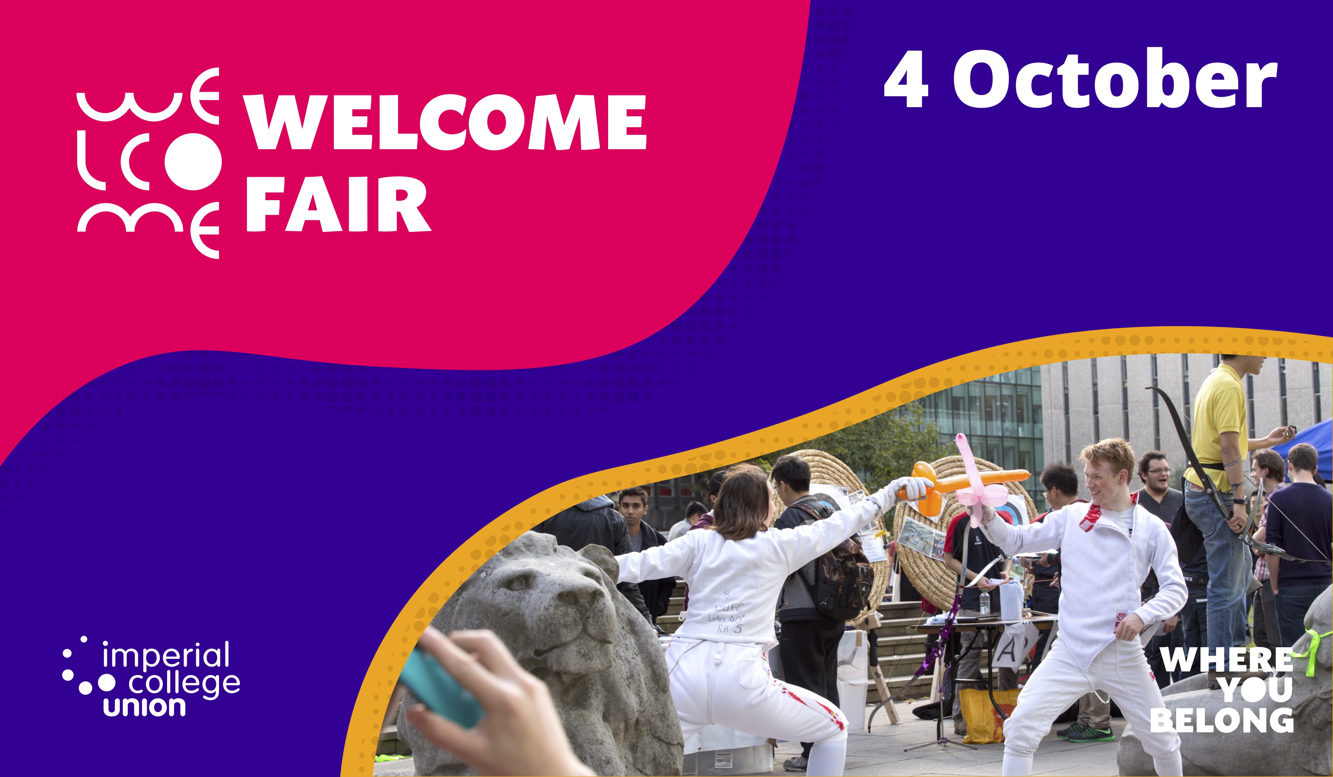 Welcome Fair: 5 Oct 2021 10:00 - 16:00