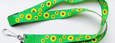 Picture of sunflower lanyard 