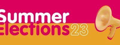 Summer Elections 2023 Banner