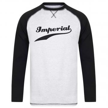 Imperial Swoosh L/S T-Shirt in Black