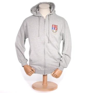 Crest Hoodie in Grey